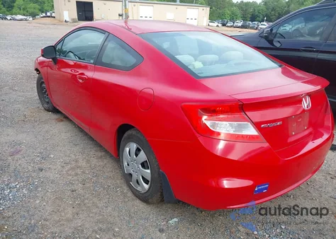 2013 Honda Civic Lx z USA, uszkodzony, nr VIN 2HGFG3B59DH532754